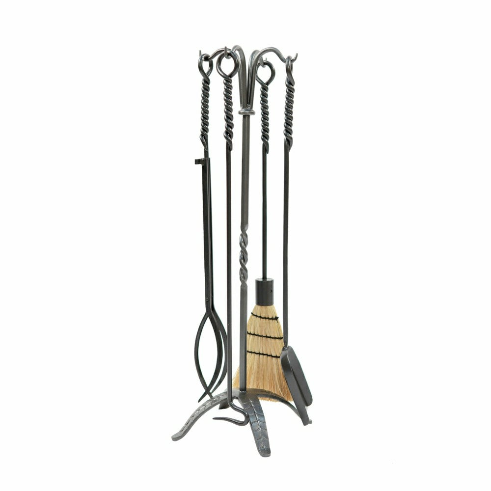Rope Fireplace Tool Set