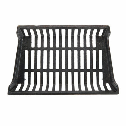 24" Flat Bottom Fireplace Grate