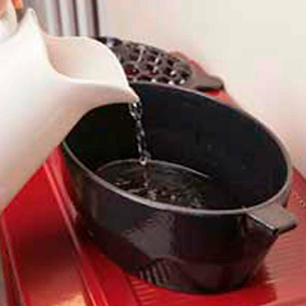 1.5 QT. Cast Iron Lattice Wood Stove Steamer