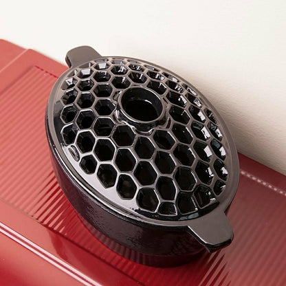 1.5 QT. Cast Iron Lattice Wood Stove Steamer