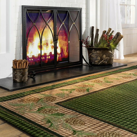 Large Winchester Fireplace Screen with Doors