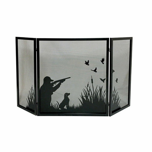Tri-Fold Duck Hunting Firescreen