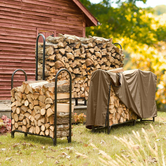 Extra-Large Log Rack Cover, 99"L x 24"D x 60"H