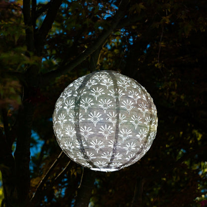 Soji Stella - Deco Globe - 12" Solar Lantern
