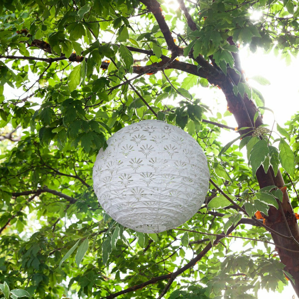 Soji Stella - Deco Globe - 12" Solar Lantern