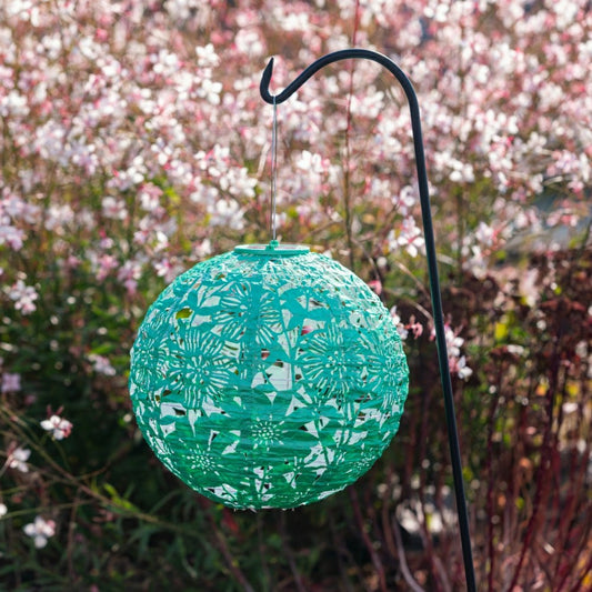 Soji Stella - Globe Sunflower - 12" Solar Lantern