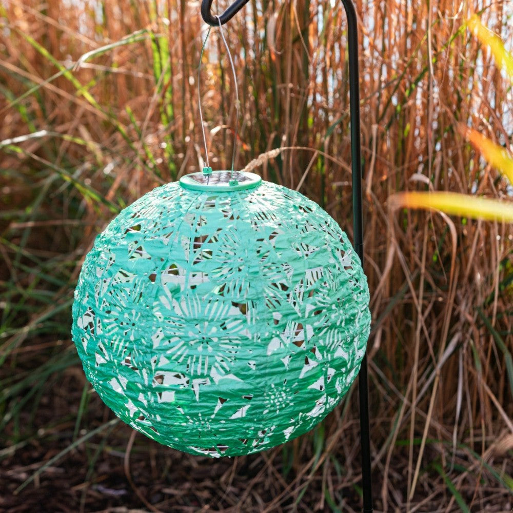 Soji Stella - Globe Sunflower - 12" Solar Lantern