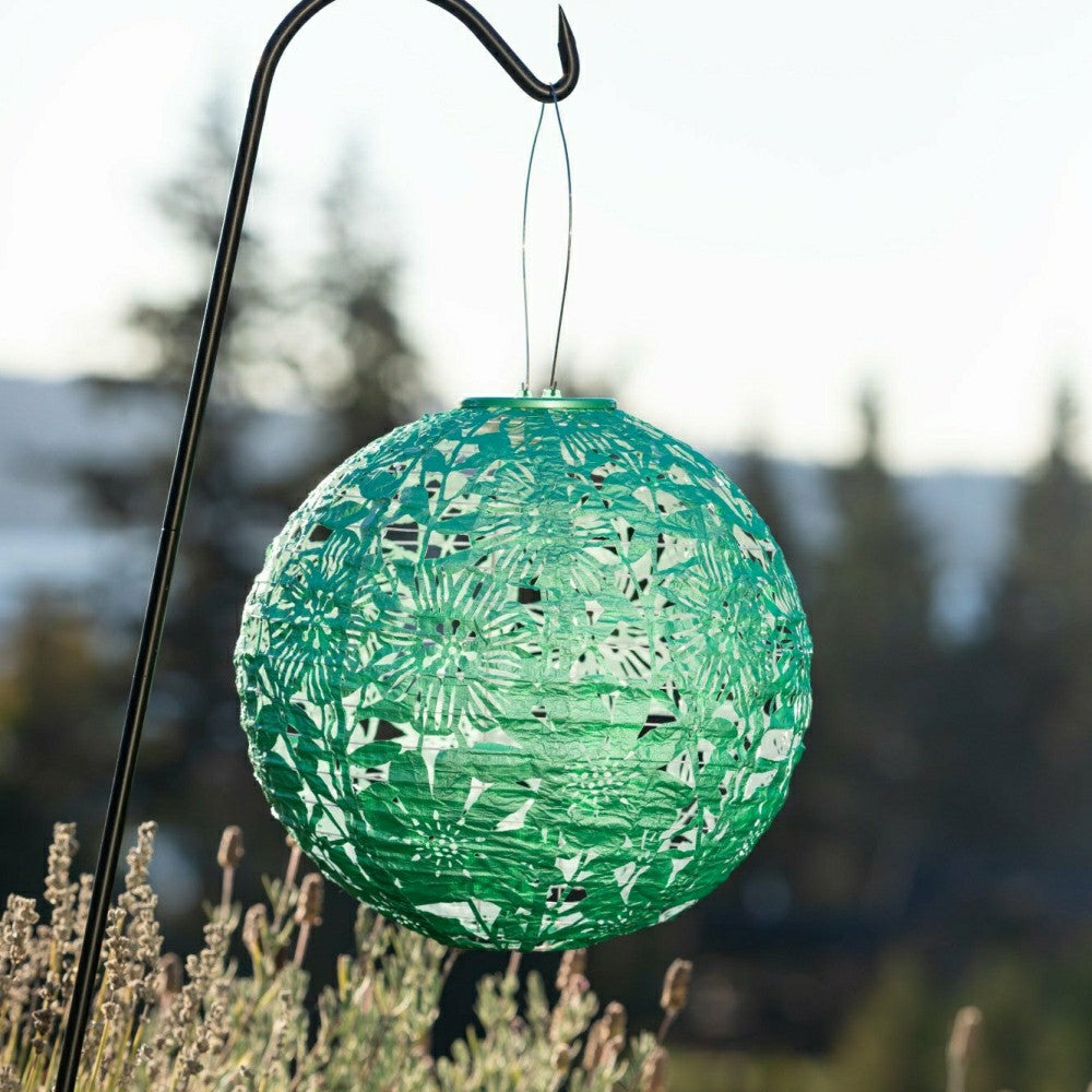 Soji Stella - Globe Sunflower - 12" Solar Lantern