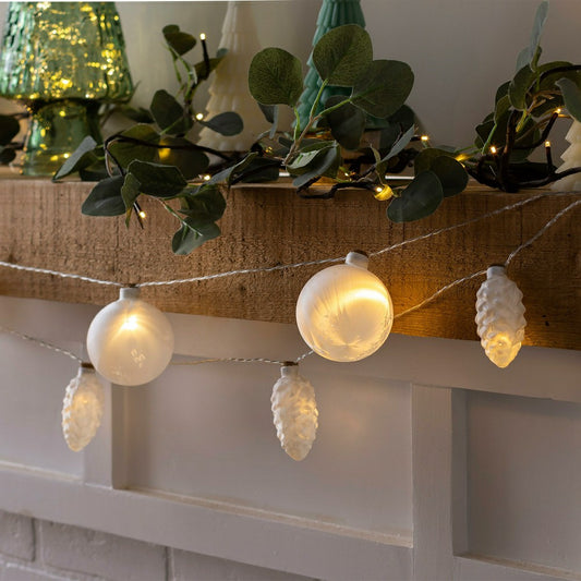 Globe Shaped Frosted String Light