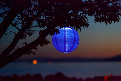 Soji Festival 12" Round Solar Lantern