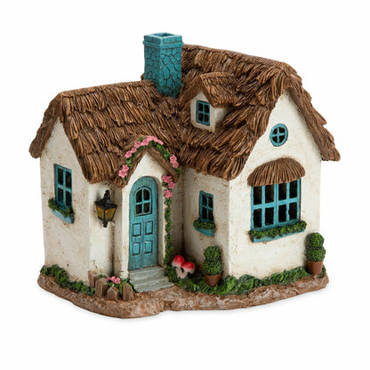 Miniature Fairy Garden Solar English Cottage House
