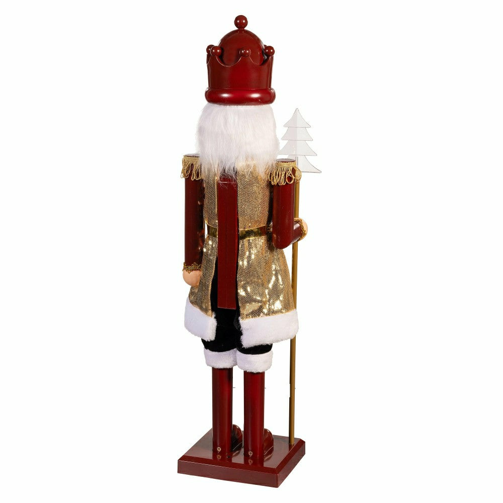 Nutcracker LED Musical Statue, 31"H