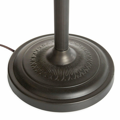 Red Jewels Stained Glass Floor Lamp