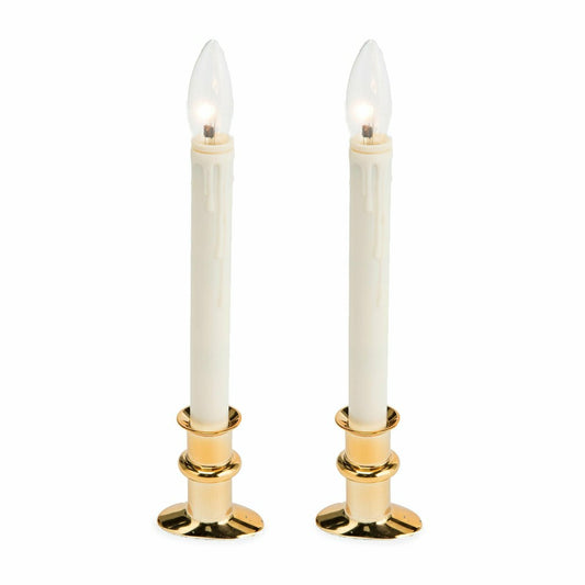 Adjustable Window Hugger Candles, Set of 2
