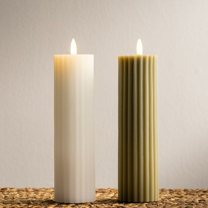 LED Flameless Candle, 9"