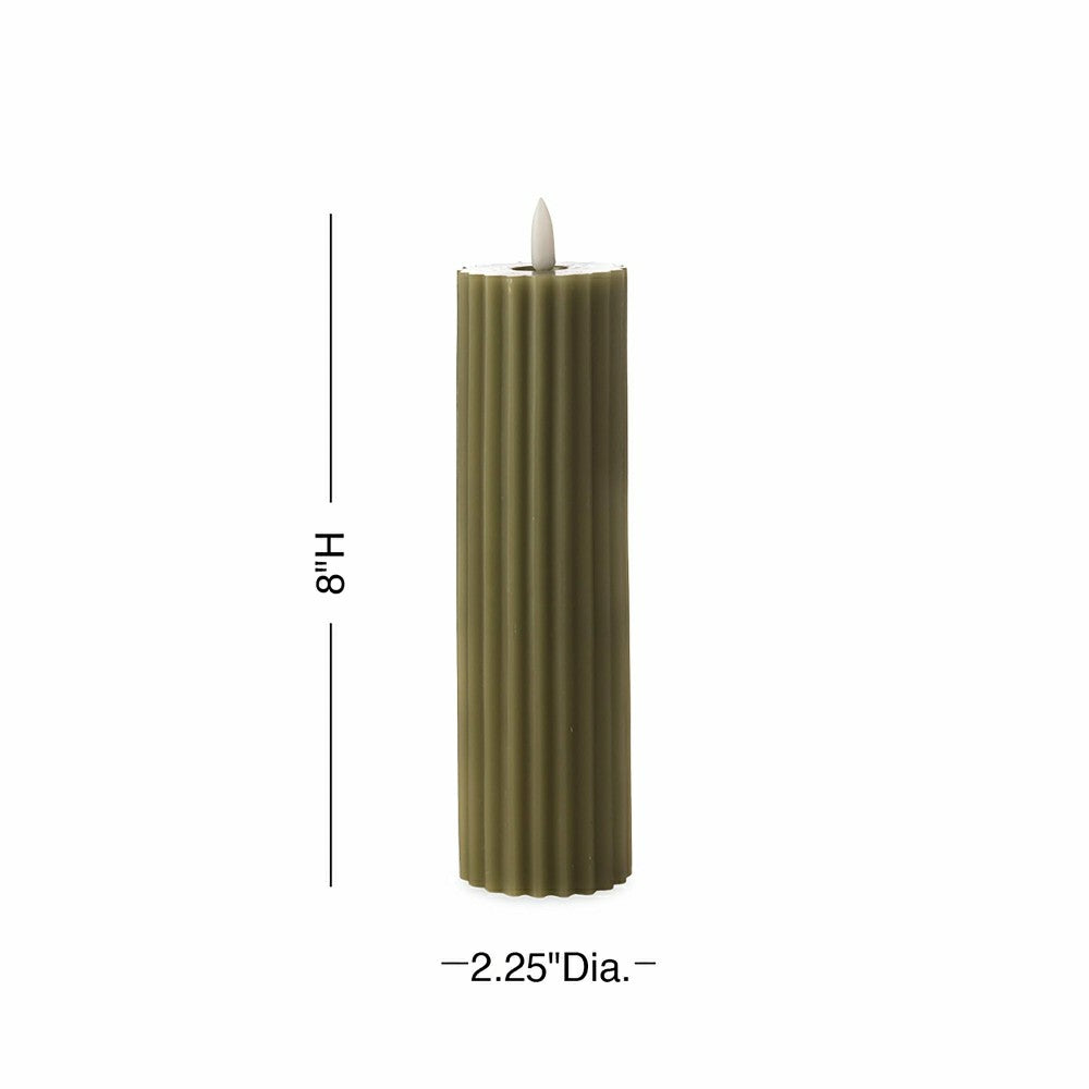 LED Flameless Candle, 9"