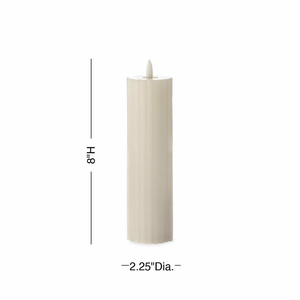 LED Flameless Candle, 9"