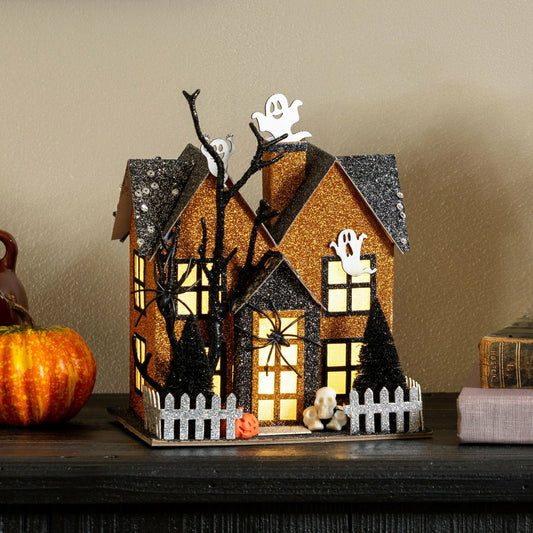 Haunted House LED Table Décor, 8.25"H