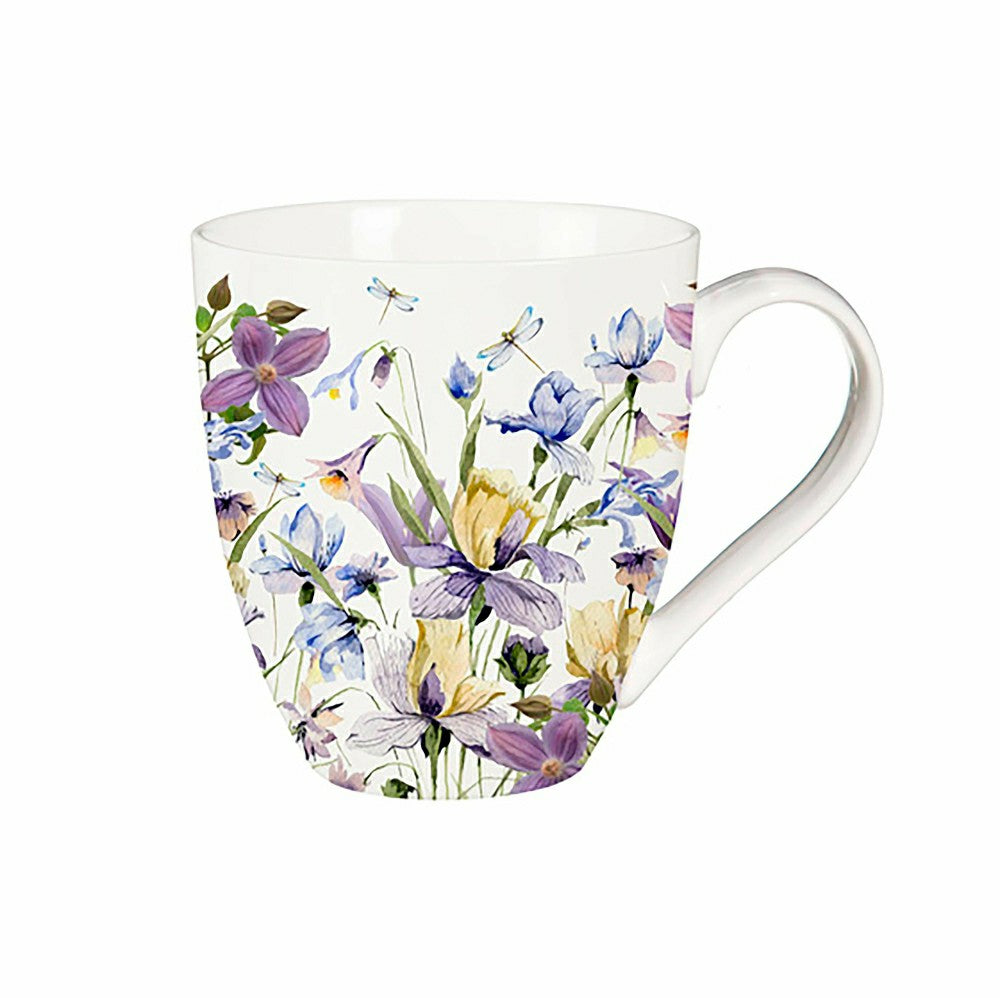 Golden Lilac Ceramic Cup O' Java, 17oz, Gift Box