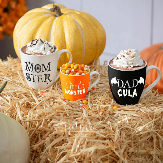 Haunted House Ceramic Cup O' Java Cup Gift Set, MonsterFamily