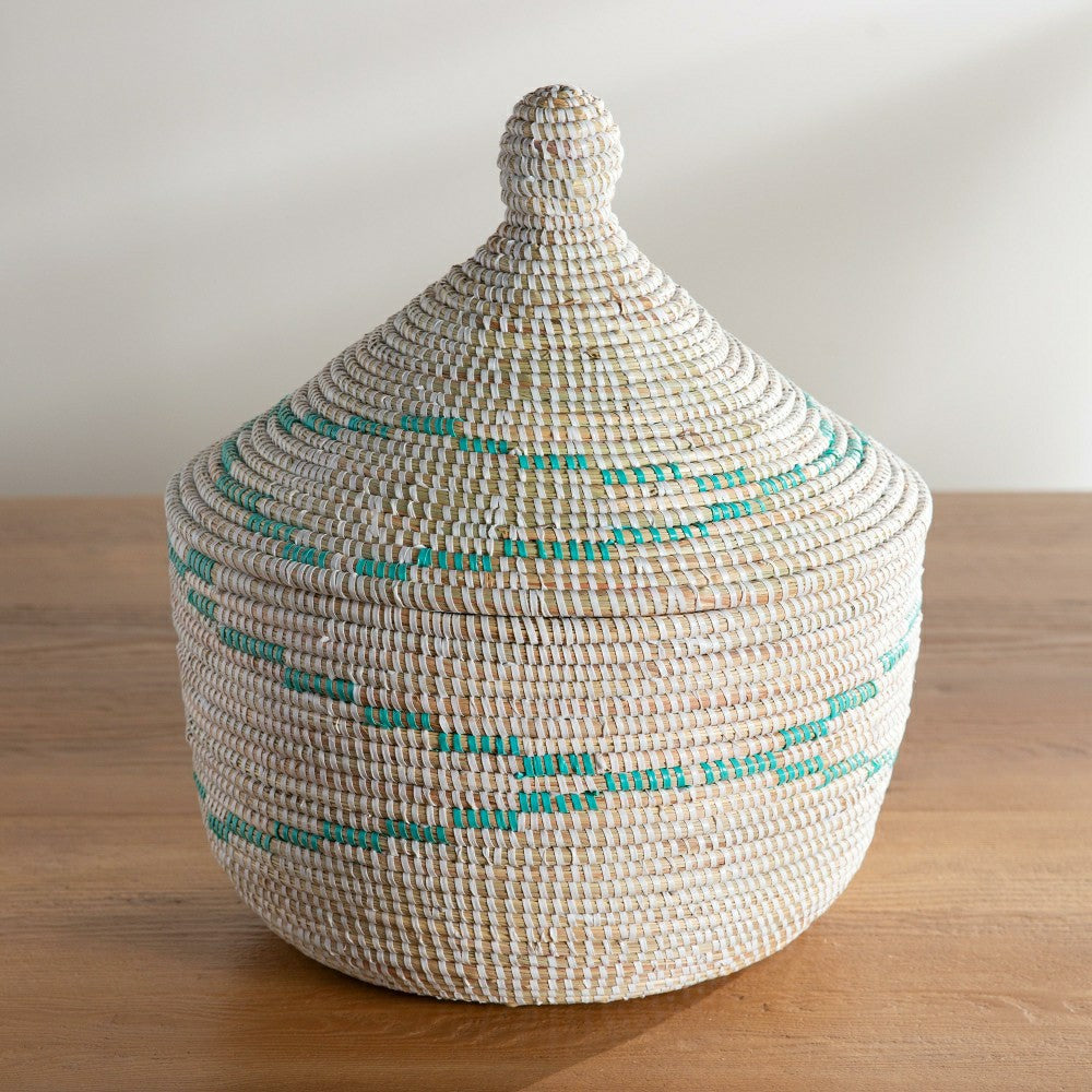 Senegalese Woven Warming Basket