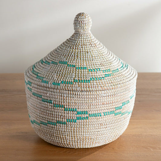 Senegalese Woven Warming Basket