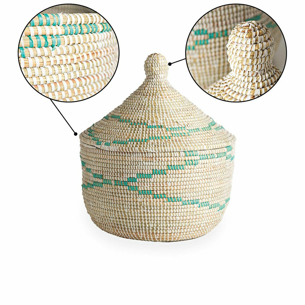 Senegalese Woven Warming Basket