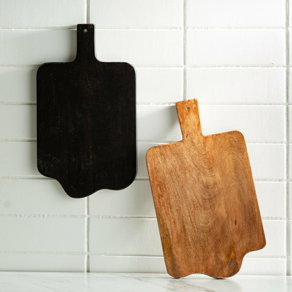 Rustic Mango Wood Serving Board, Natural