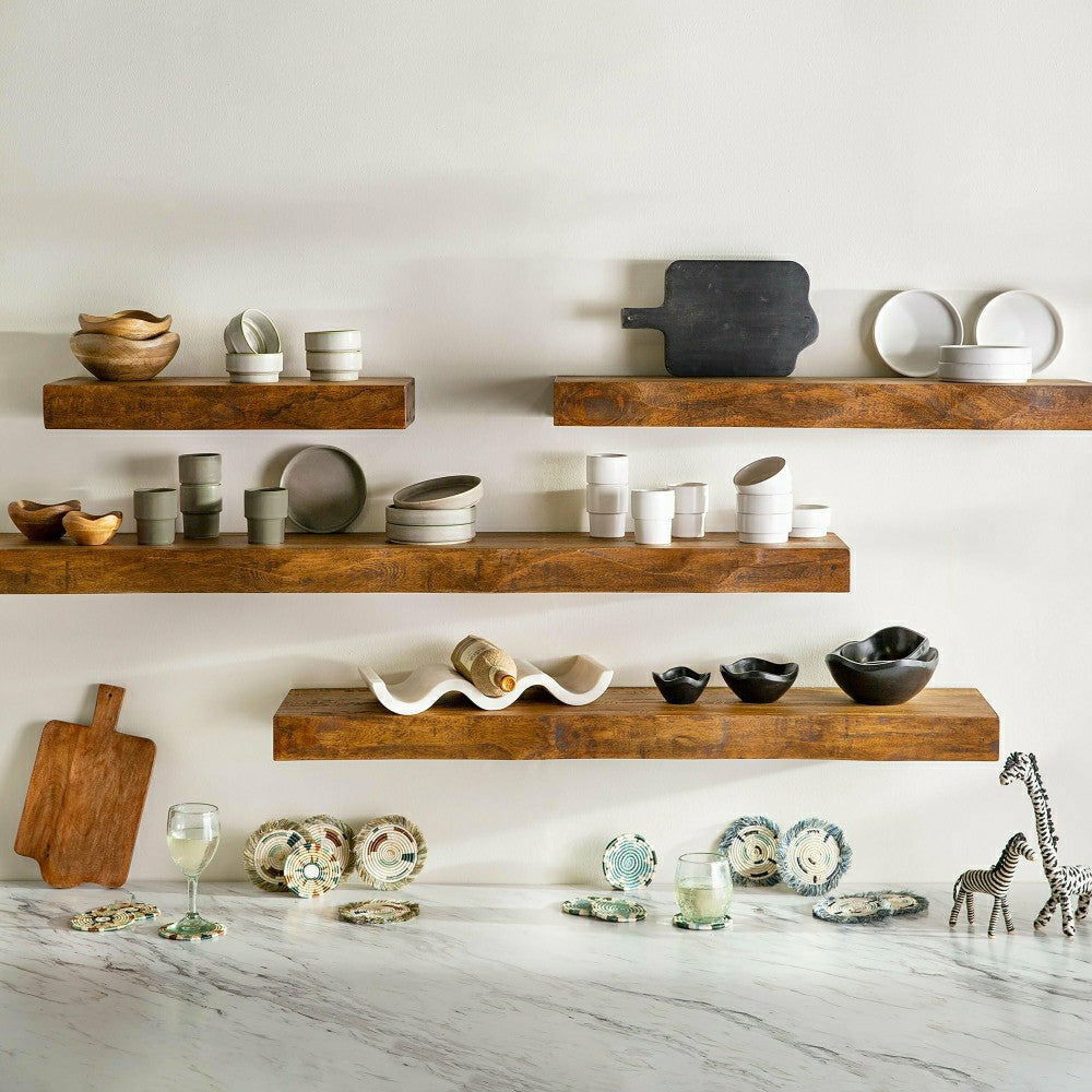 Rustic Mango Wood Serving Board, Natural