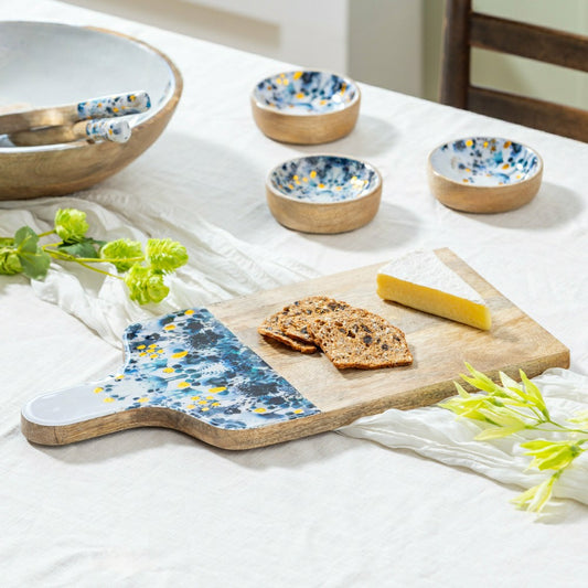 VivaStyle Gilded Meadow Wood Cutting Board