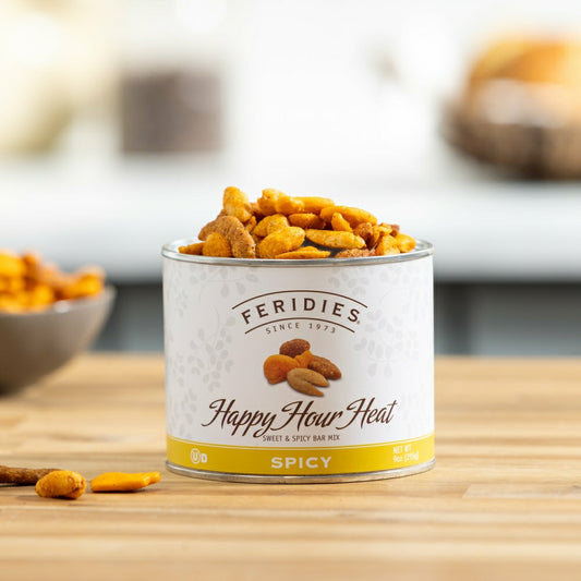Feridies 9 oz. Happy Hour Heat Spicy Bar Mix