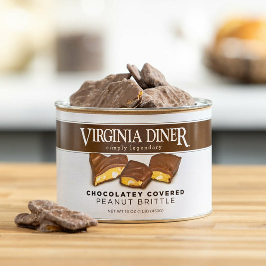 16 oz. Virginia Diner Chocolate Covered Peanut Brittle