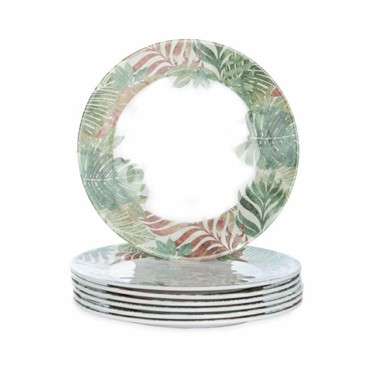 Tradewinds Melamine Salad Plates, Set of 6
