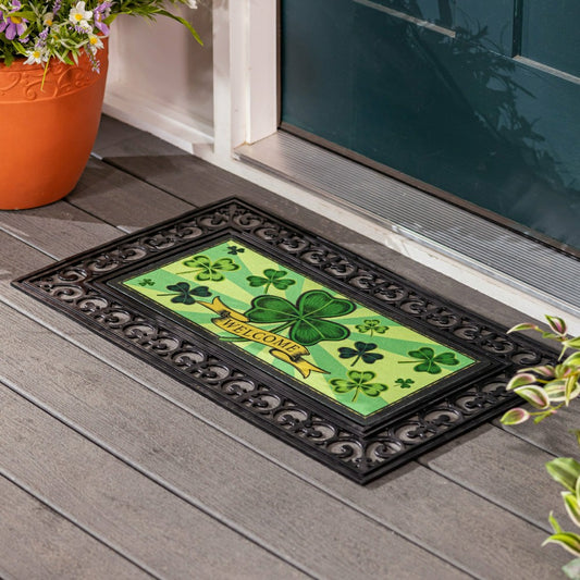 St Patrick's Days Shamrock Sassafras Switch Mat