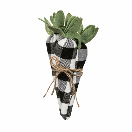 Fabric Buffalo Check Carrot Bundle