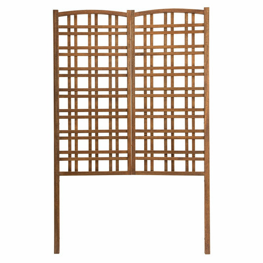 Large Outdoor Eucalyptus Privacy Trellis
