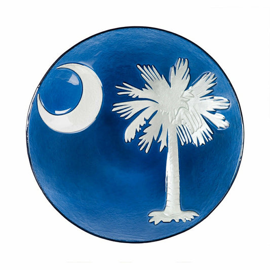 Seaside Retreat Birdbath, South Carolina, 18"