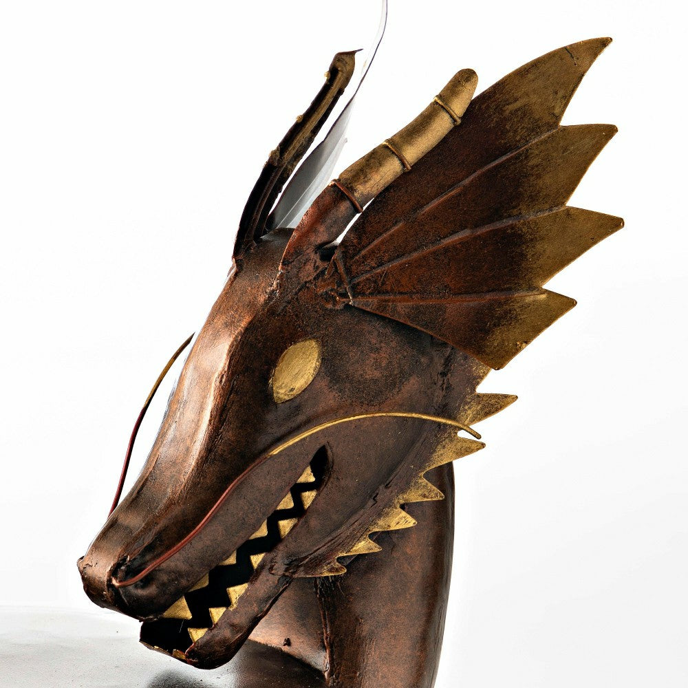 Metal Dragon Accent Patio Table