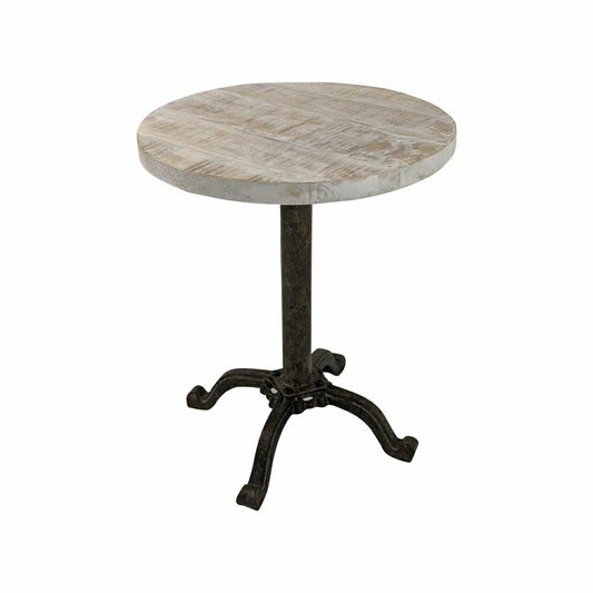 Colton Adjustable Vintage Table, Natural Driftwood Top