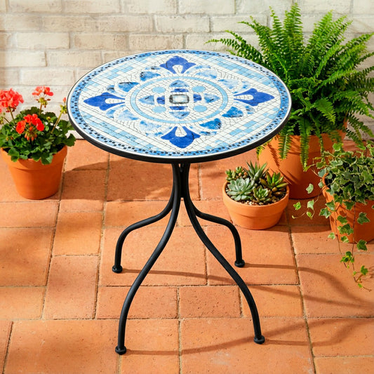 Santorini Breeze Mosaic Bistro Table
