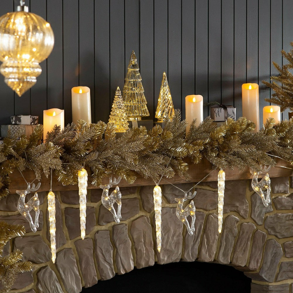 Newport Indoor/Outdoor Glitter Garland