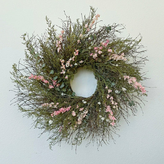 Eucalyptus and Sweet Annie Floral Dried Wreath