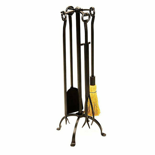 English Country Fireplace Tool Set