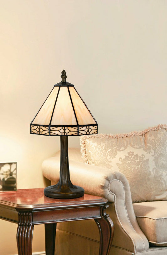 Tiffany Lamp with Zinc Base