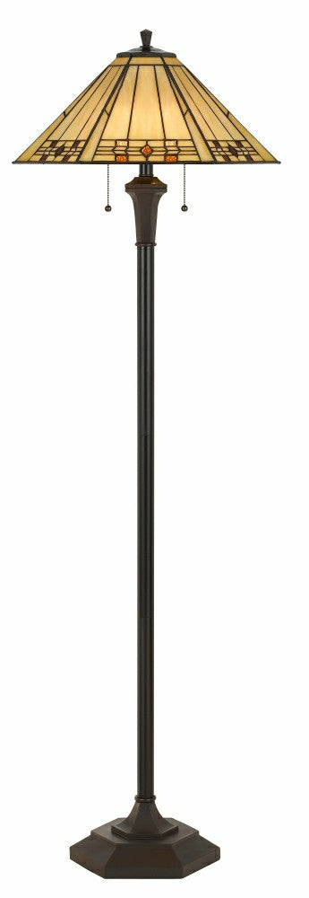 Prarie Glow Tiffany Floor Lamp