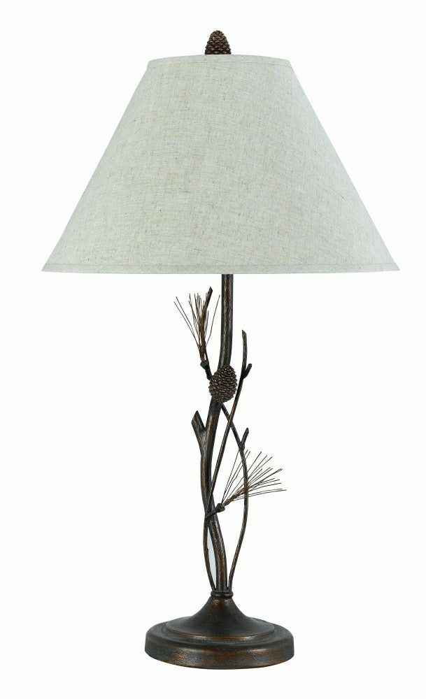 Pine Twig Iron Table Lamp