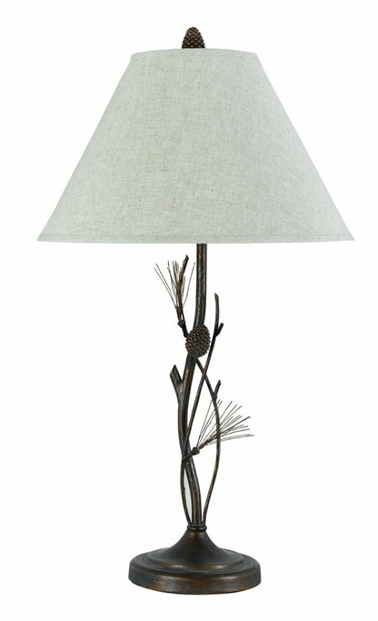 Pine Twig Iron Table Lamp