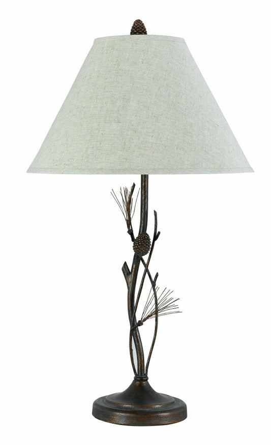 Pine Twig Iron Table Lamp