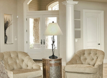 Pine Twig Iron Table Lamp