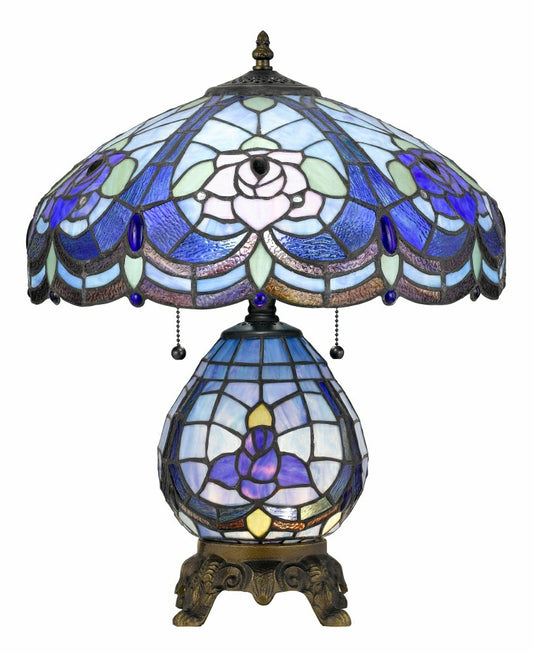 Victorian Bloom Table Lamp With Night Light